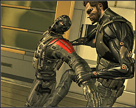 6 - (5) Peaceful solution: Finding Eric Koss - Rescuing Megan and Her Team - Deus Ex: Human Revolution Game Guide