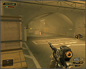 Head west - (6) Peaceful solution: Uploading a virus to the security computer - Rescuing Megan and Her Team - Deus Ex: Human Revolution Game Guide