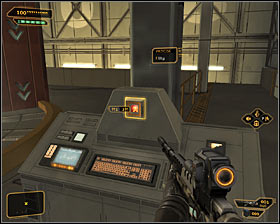 Keep going east #1, eliminating or bypassing enemies - (11) Reaching the Leo shuttle - Rescuing Megan and Her Team - Deus Ex: Human Revolution Game Guide