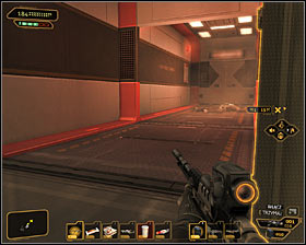 Head now north, reaching the vents exit located closest to current mission goal #1 - (5) Crossing through the station - Shutting Down Darrows Signal - Deus Ex: Human Revolution Game Guide