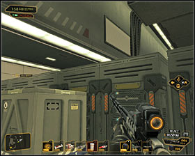 If you do not want to play with cameras or you do not have the mentioned augmentation, then do not get close to camera - (6) Peaceful solution: Reaching the William Taggarts hideout - Shutting Down Darrows Signal - Deus Ex: Human Revolution Game Guide