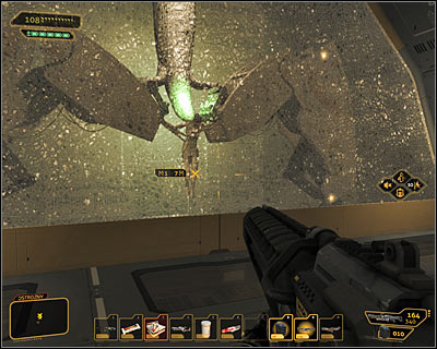 After destroying all three modules, a second phase of the battle begins - (9) Defeating the Hyron Project - Shutting Down Darrows Signal - Deus Ex: Human Revolution Game Guide