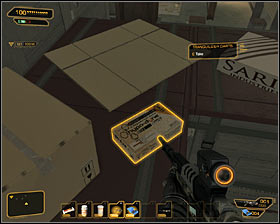 1 - (3) Peaceful option: Getting to the elevator - Securing Sarifs Manufacturing Plant - Deus Ex: Human Revolution Game Guide