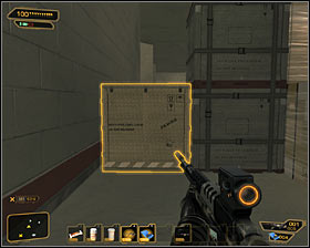 3 - (3) Peaceful option: Getting to the elevator - Securing Sarifs Manufacturing Plant - Deus Ex: Human Revolution Game Guide