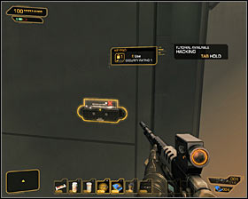 Regardless of your previous actions, now you have to choose a corridor leading north (Assembly Ln - (4) Getting to the assembly lab - Lab 1 - Securing Sarifs Manufacturing Plant - Deus Ex: Human Revolution Game Guide