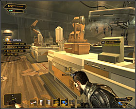 1 - (5) Peaceful option: Securing the assembly lab - Lab 1 - Securing Sarifs Manufacturing Plant - Deus Ex: Human Revolution Game Guide