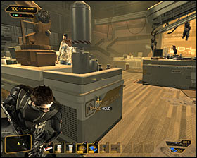 2 - (5) Peaceful option: Securing the assembly lab - Lab 1 - Securing Sarifs Manufacturing Plant - Deus Ex: Human Revolution Game Guide