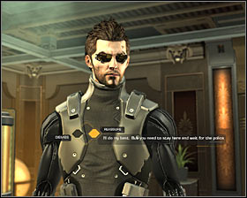 Stay in this room, pick up tranquilizer riffle ammo and find Greg Thorpe #1 - (6) Saving hostages - Securing Sarifs Manufacturing Plant - Deus Ex: Human Revolution Game Guide