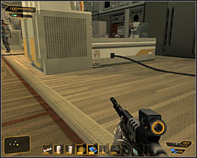 1 - (8) Peaceful option: Securing the assembly lab - Lab 2 - Securing Sarifs Manufacturing Plant - Deus Ex: Human Revolution Game Guide