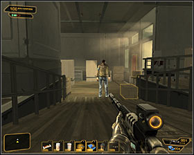 4 - (8) Peaceful option: Securing the assembly lab - Lab 2 - Securing Sarifs Manufacturing Plant - Deus Ex: Human Revolution Game Guide