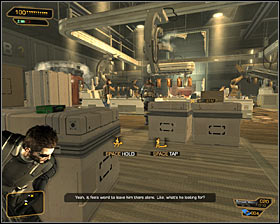 1 - (8) Aggressive option: Securing the assembly lab - Lab 2 - Securing Sarifs Manufacturing Plant - Deus Ex: Human Revolution Game Guide