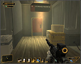 2 - (8) Aggressive option: Securing the assembly lab - Lab 2 - Securing Sarifs Manufacturing Plant - Deus Ex: Human Revolution Game Guide