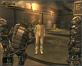 Before you leave the place it is worth to talk to Josie Thorpe #1, of course is she is not killed during confrontation with Sanders - (1) Return to Sarif Industries headquarters - Extraction - Deus Ex: Human Revolution Game Guide