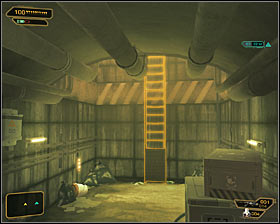 Go south and turn west when it is possible #1 - (2) Getting inside the police station - Investigating the Suicide Terrorist - Deus Ex: Human Revolution Game Guide