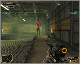 There are two more opponents around the corner - (2) Getting inside the police station - Investigating the Suicide Terrorist - Deus Ex: Human Revolution Game Guide