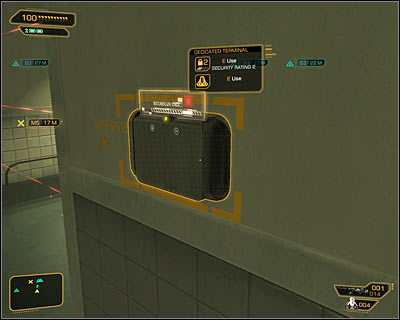 If youve entered the police station through the sewers, youll have to go through corridor guarded by several security systems - (3) Getting to the morgue - Investigating the Suicide Terrorist - Deus Ex: Human Revolution Game Guide