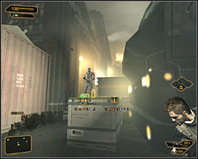 5 - (1) Getting near the main building - Following the Clues in Highland Park - Deus Ex: Human Revolution Game Guide