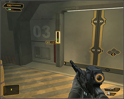 All options described above lead to the elevator - (2) Getting to the elevator - Following the Clues in Highland Park - Deus Ex: Human Revolution Game Guide