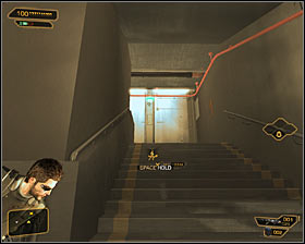 3 - (3) Peaceful option: Crossing by first part of the camp - Following the Clues in Highland Park - Deus Ex: Human Revolution Game Guide