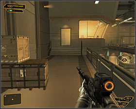 6 - (3) Peaceful option: Crossing by first part of the camp - Following the Clues in Highland Park - Deus Ex: Human Revolution Game Guide