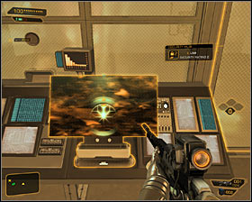 Look around the room, finding a PDA with a login wks0010 and a password usprotkt - (3) Aggressive option: Crossing by first part of the camp - Following the Clues in Highland Park - Deus Ex: Human Revolution Game Guide