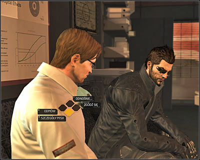Youll find Tim Carella sitting on the couch in the main characters building, located on the third floor of Sarif Industries headquarters - Lesser Evils (steps 1-3) - Side quests - Deus Ex: Human Revolution Game Guide