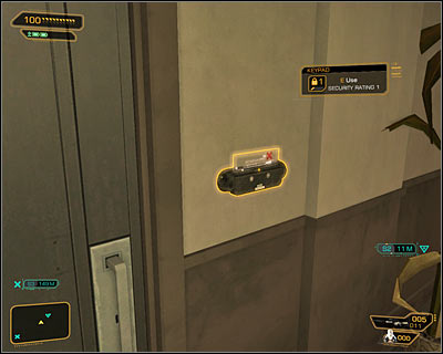 OMalleys apartment is located on the level 1 (screen above) - Cloak & Daggers (steps 1-3) - Side quests - Deus Ex: Human Revolution Game Guide