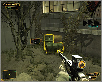 You can now focus on searching for a weapon cache and you should already see an advance of using sewers - Cloak & Daggers (steps 8-9) - Side quests - Deus Ex: Human Revolution Game Guide