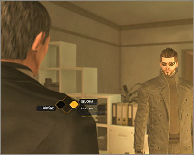 If youre going to talk to OMalley, then after first phase of conversation you will have to choose (screen above) whether to accept his offer or refuse it - Cloak & Daggers (steps 10-13) - Side quests - Deus Ex: Human Revolution Game Guide