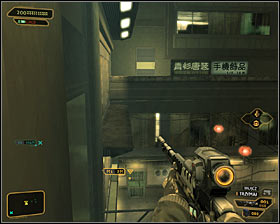 You can also try avoiding the guards without attacking them - (3) Peaceful solution: Entering the Hengsha Court Gardens building - Hunting the Hacker - Deus Ex: Human Revolution Game Guide