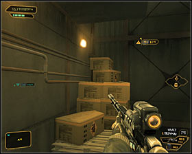 Take the Praxis kit and then start climbing towards the top of the elevator shaft - (3) Peaceful solution: Entering the Hengsha Court Gardens building - Hunting the Hacker - Deus Ex: Human Revolution Game Guide