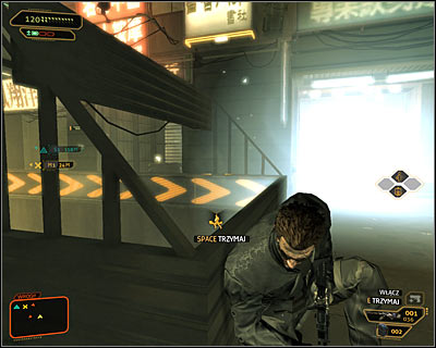 Aside from enemies using their weapons you will also have to watch out for grenades landing close to your position - (3) Aggressive solution: Entering the Hengsha Court Gardens building - Hunting the Hacker - Deus Ex: Human Revolution Game Guide