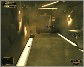 Go back to the stairs #1 and head down - (7) Discovering van Bruggens whereabouts - Hunting the Hacker - Deus Ex: Human Revolution Game Guide