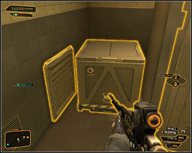 3 - (11) Travelling through the locker room area - Hunting the Hacker - Deus Ex: Human Revolution Game Guide