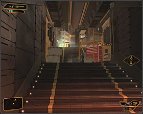 You will begin your journey at the shuttle station, near the factory located in the lower part of the Tai Yong facilities - (1) Exploring the area near the shuttle station - Searching for Proof - Deus Ex: Human Revolution Game Guide