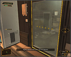 1 - (4) Peaceful solution: Travelling through the cryo-sterilization room - Searching for Proof - Deus Ex: Human Revolution Game Guide