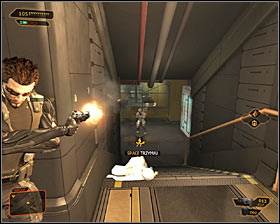 2 - (4) Aggressive solution: Travelling through the cryo-sterilization room - Searching for Proof - Deus Ex: Human Revolution Game Guide