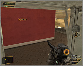 If you dont have the EMP Shielding augmentation, then you will have to find an electrical current switch to get rid of the discharges - (6) Reaching the second elevator - Searching for Proof - Deus Ex: Human Revolution Game Guide