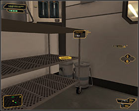 Aside from the main room you should also take some time exploring two smaller laboratories located on the ground floor (Laboratory A4) - (7) Peaceful solution: Travelling through the laboratories - Searching for Proof - Deus Ex: Human Revolution Game Guide