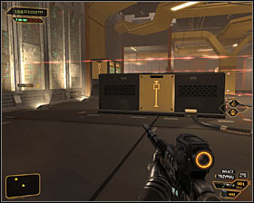2 - (9) Heading through the laser room - Searching for Proof - Deus Ex: Human Revolution Game Guide