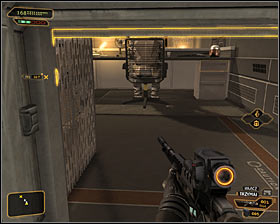 Return to the damaged laser beam and notice that you will be allowed to move a crate found next to the western wall - (9) Heading through the laser room - Searching for Proof - Deus Ex: Human Revolution Game Guide