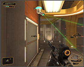 11 - (9) Heading through the laser room - Searching for Proof - Deus Ex: Human Revolution Game Guide