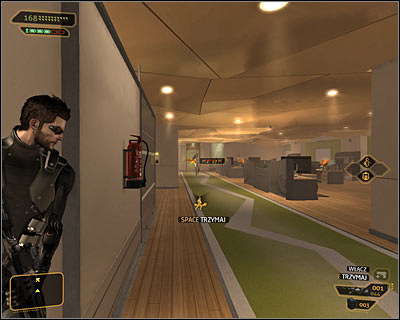If youve decided to avoid the lasers you will be allowed to enter the northern office undetected - (1) Aggressive solution: Going through the offices - Entering the Dragons Lair - Deus Ex: Human Revolution Game Guide