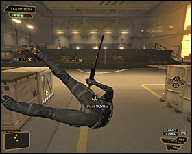 2 - (5) Peaceful solution: Opening the hangar door - Entering the Dragons Lair - Deus Ex: Human Revolution Game Guide