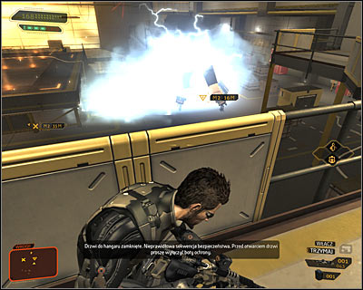 Start off by heading west, finding a newspaper and opening lockers along the way - (5) Aggressive solution: Opening the hangar door - Entering the Dragons Lair - Deus Ex: Human Revolution Game Guide