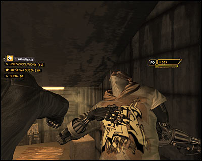 Quickly use the stairs and attack the third guard (the one that went to your left) #1 before he manages to turn around and see his unconscious colleagues - Rotten Business (steps 4-8) - Side quests - Deus Ex: Human Revolution Game Guide