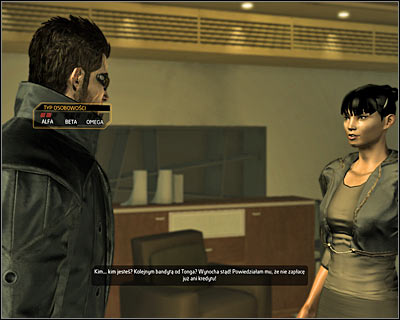 You should of course consider initiating a conversation with Jaya and its important to listen to what she has to say - Bar Tab (steps 5-7) - Side quests - Deus Ex: Human Revolution Game Guide