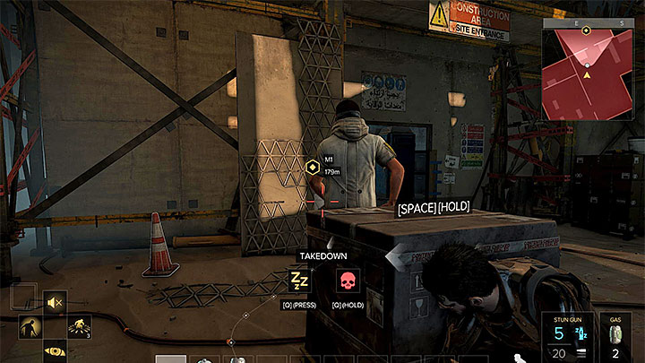 You can carefully approach the enemies and perform takedowns. - Black Market Buy - main quest - Dubai | Quests and maps - Deus Ex: Mankind Divided Game Guide