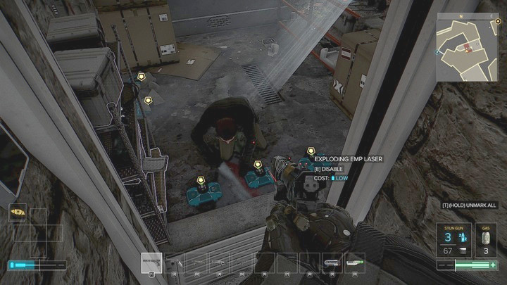 The merchant will definitely not like you trespassing through his shop... - Map of the northern part of Prague - M3 - Maps - Deus Ex: Mankind Divided Game Guide