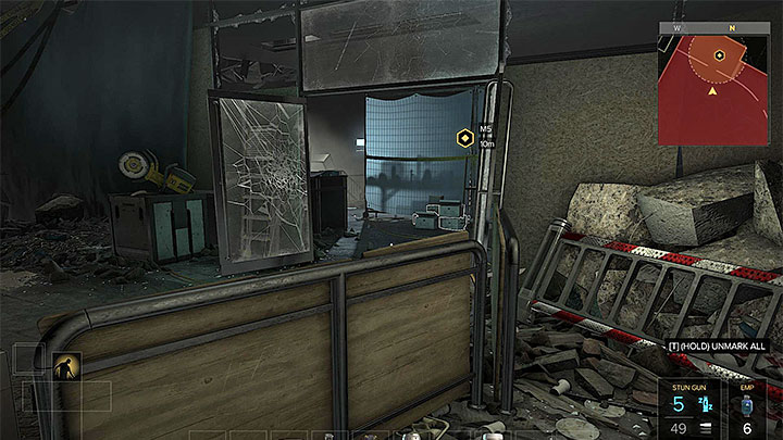 You can either get to the room via the regular entrance, or the vent shaft above it - Claiming Jurisdiction - main quest - Main quests - Deus Ex: Mankind Divided Game Guide